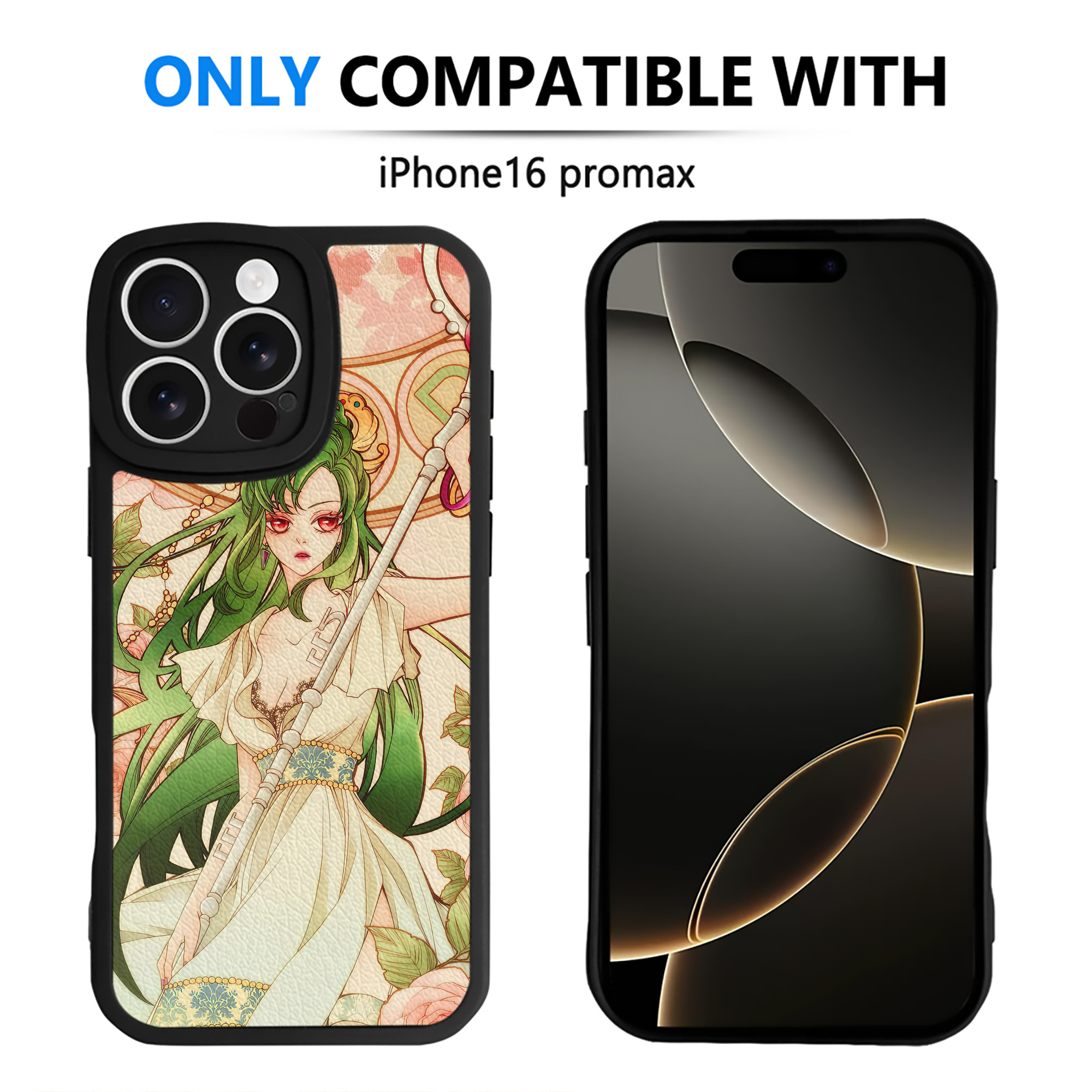 （画像用） 美少女戦士セーラームーン Sailor Moon 【iPhone 16シリーズ対応】シリコンスマホケース（レザー調） 材質：シリコン